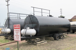 Above Ground Storage Tank After Nano-Clear Both Tanks Side