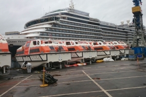 Lifeboats Marshalled Shipside