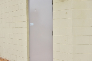 Exterior Door with Nano-Clear Industrial Coating
